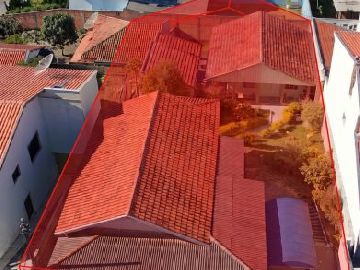 Area das Casas e Terreno