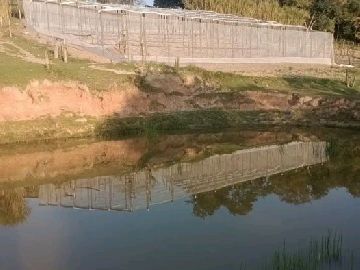 Represa para irriga��o