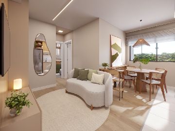 Sala de jantar e estar
