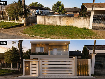 Terreno top para fazer um sobrado quase esquina com a Anita